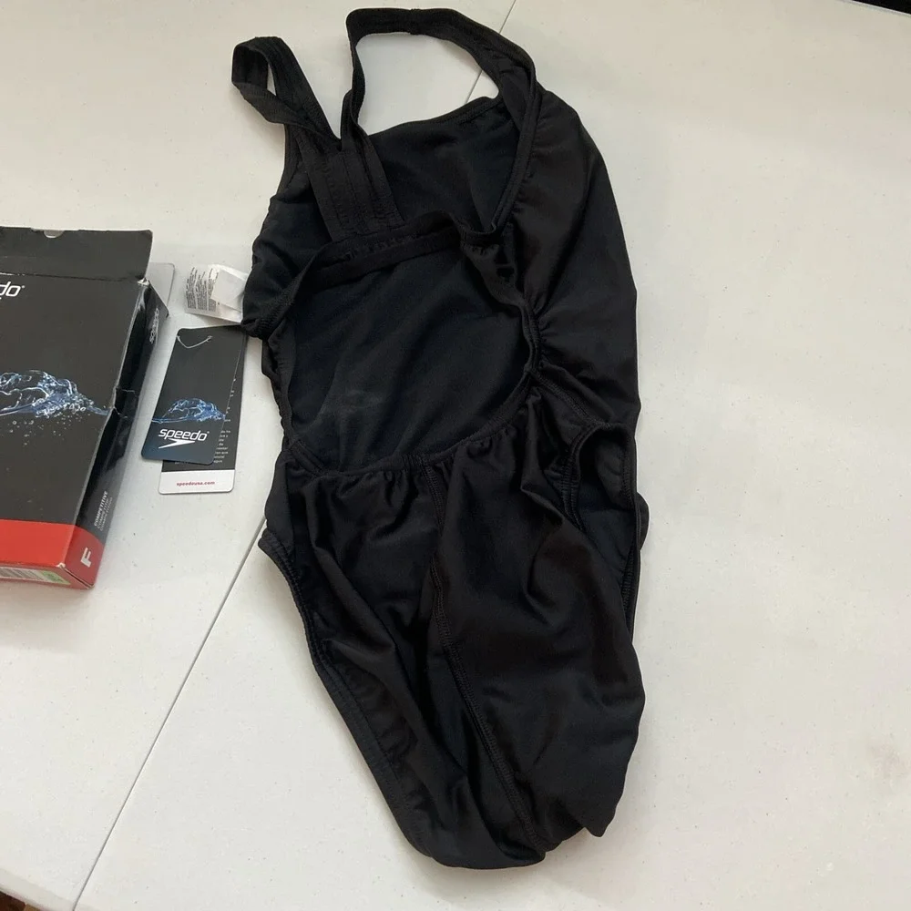 Speedo Swimsuit One Piece 8/34 Team Black Pro LT 88191481001